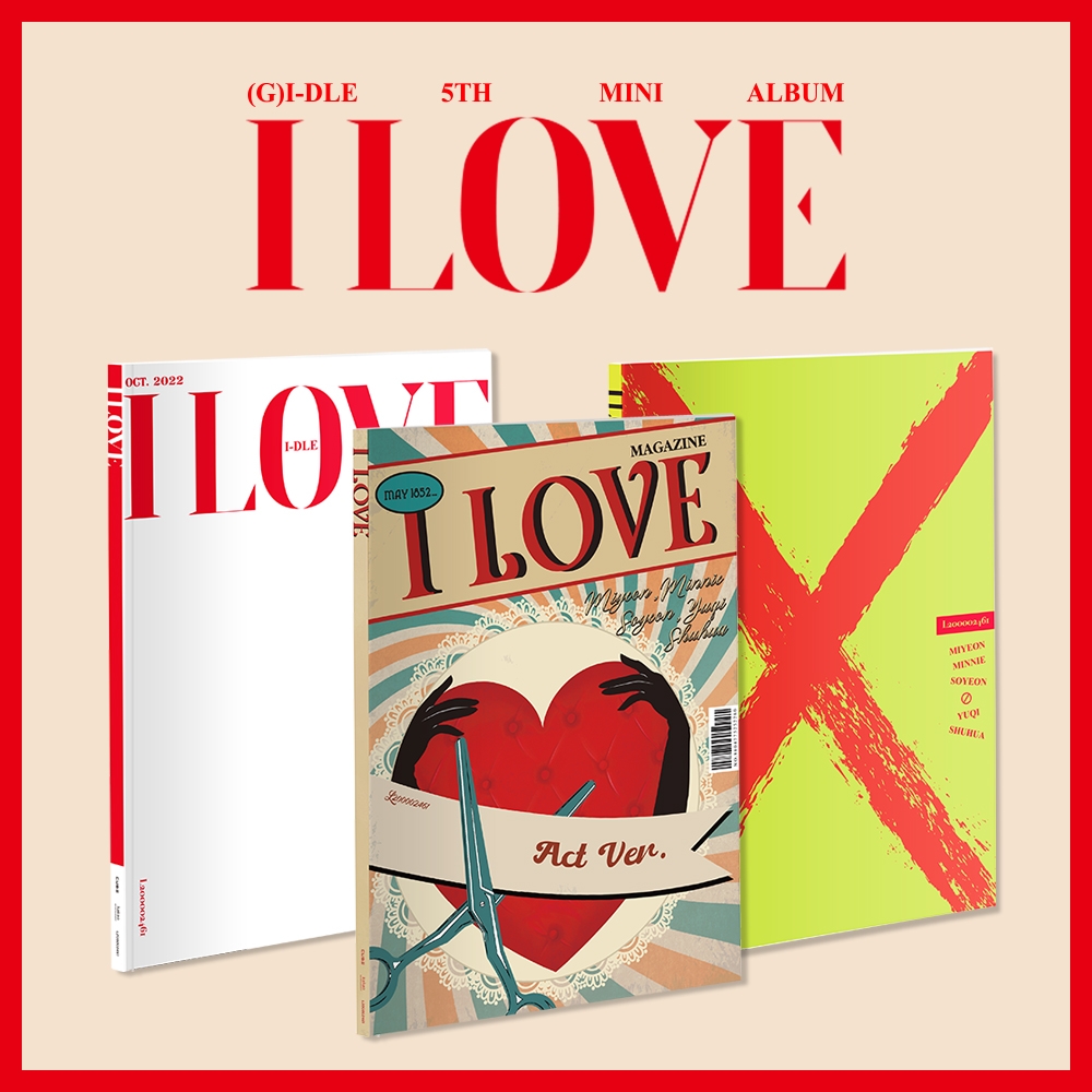 (G)I-DLE - 5th Mini Album I LOVE
