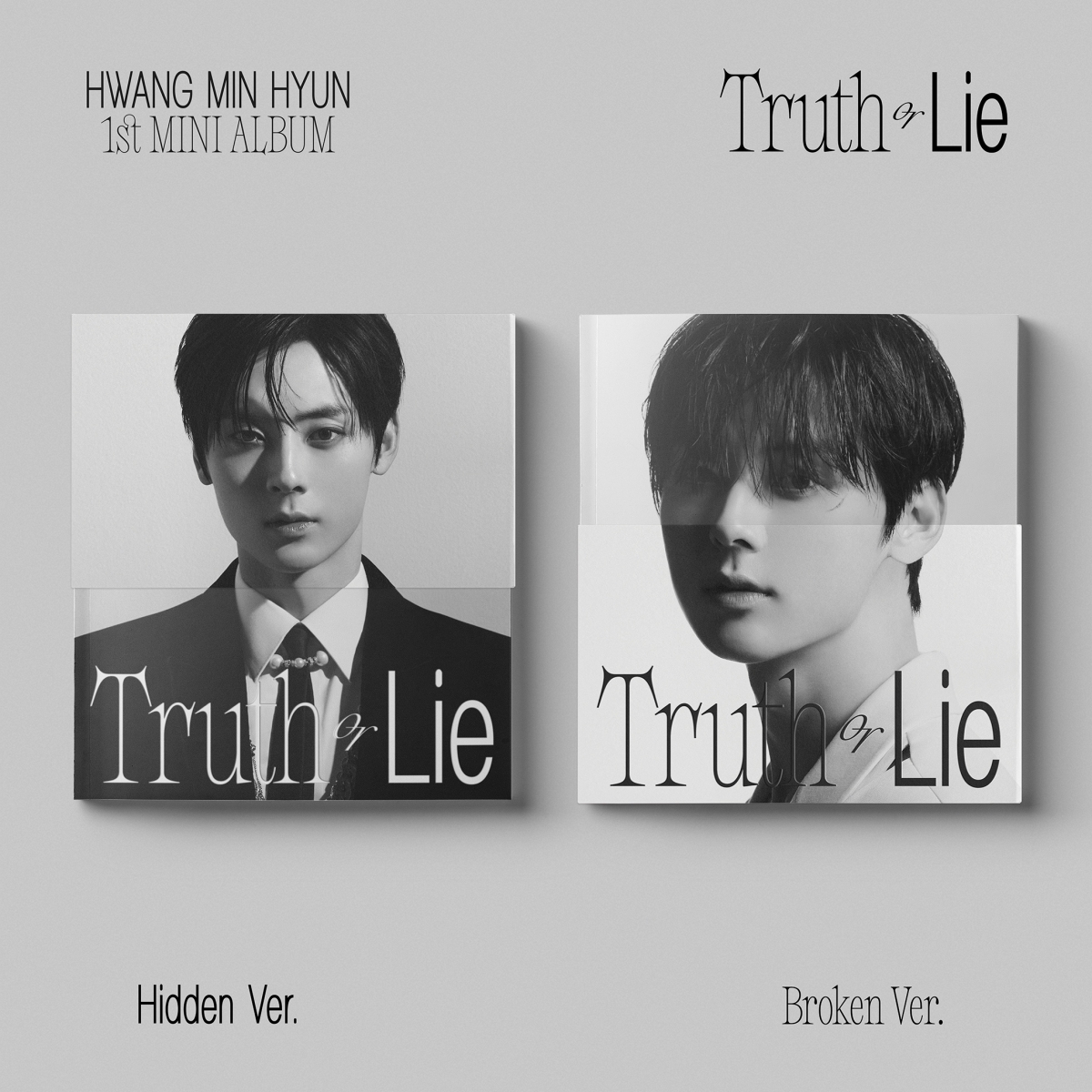 HWANG MIN HYUN - 1st MINI ALBUM Truth or Lie HWANG MIN HYUN - 1st MINI ALBUM Truth or Lie