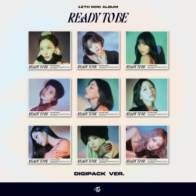 TWICE - 12th Mini Album READY TO BE (Digipack Ver.)