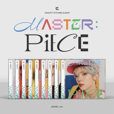 CRAVITY - MASTER:PIECE (JEWEL Ver.) (5th Mini Album)