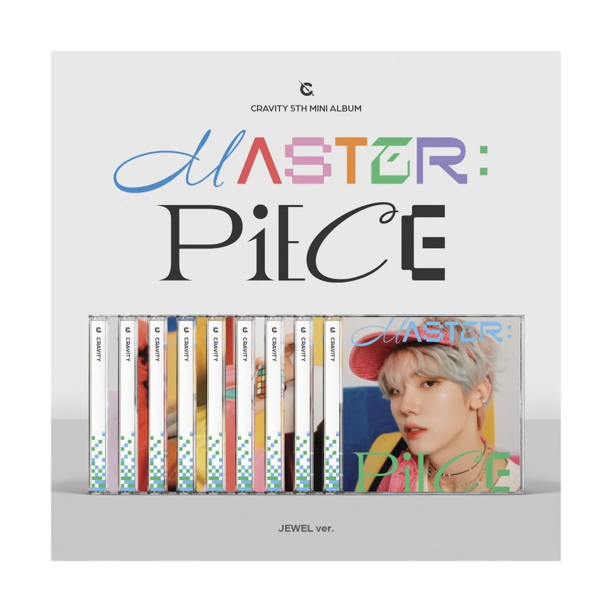 CRAVITY - MASTER:PIECE (JEWEL Ver.) (5th Mini Album)