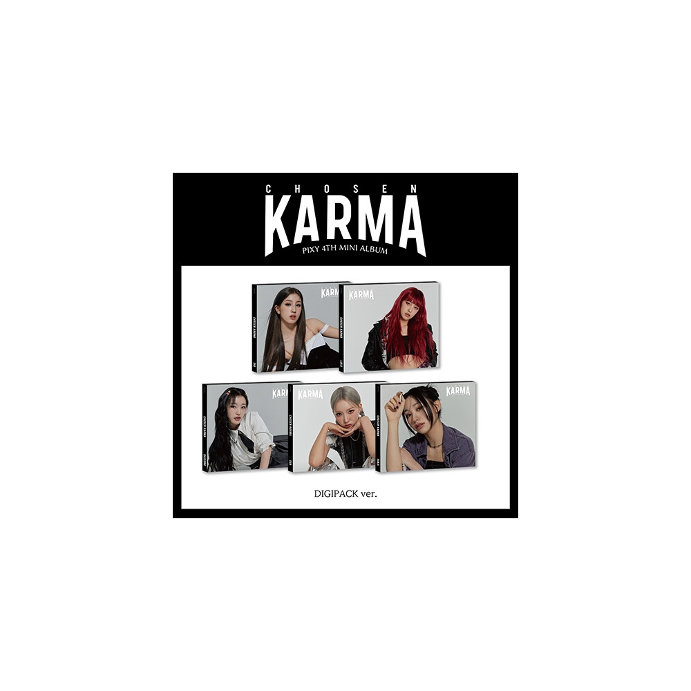 PIXY - 4th Mini Album CHOSEN KARMA (DIGIPACK Ver.)