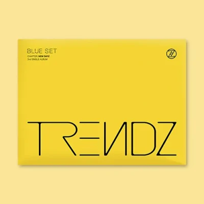 TRENDZ - 2nd Single Album BLUE SET Chapter. NEW DAYZ