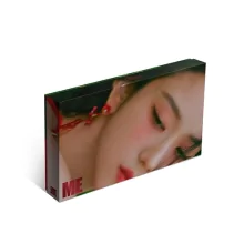 JISOO - ME (RED Version) (1st Single Album) - Catchopcd Hanteo Family 