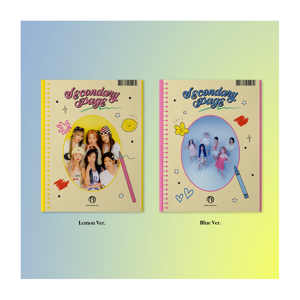 DreamNote - 5th Single Album Secondary Page