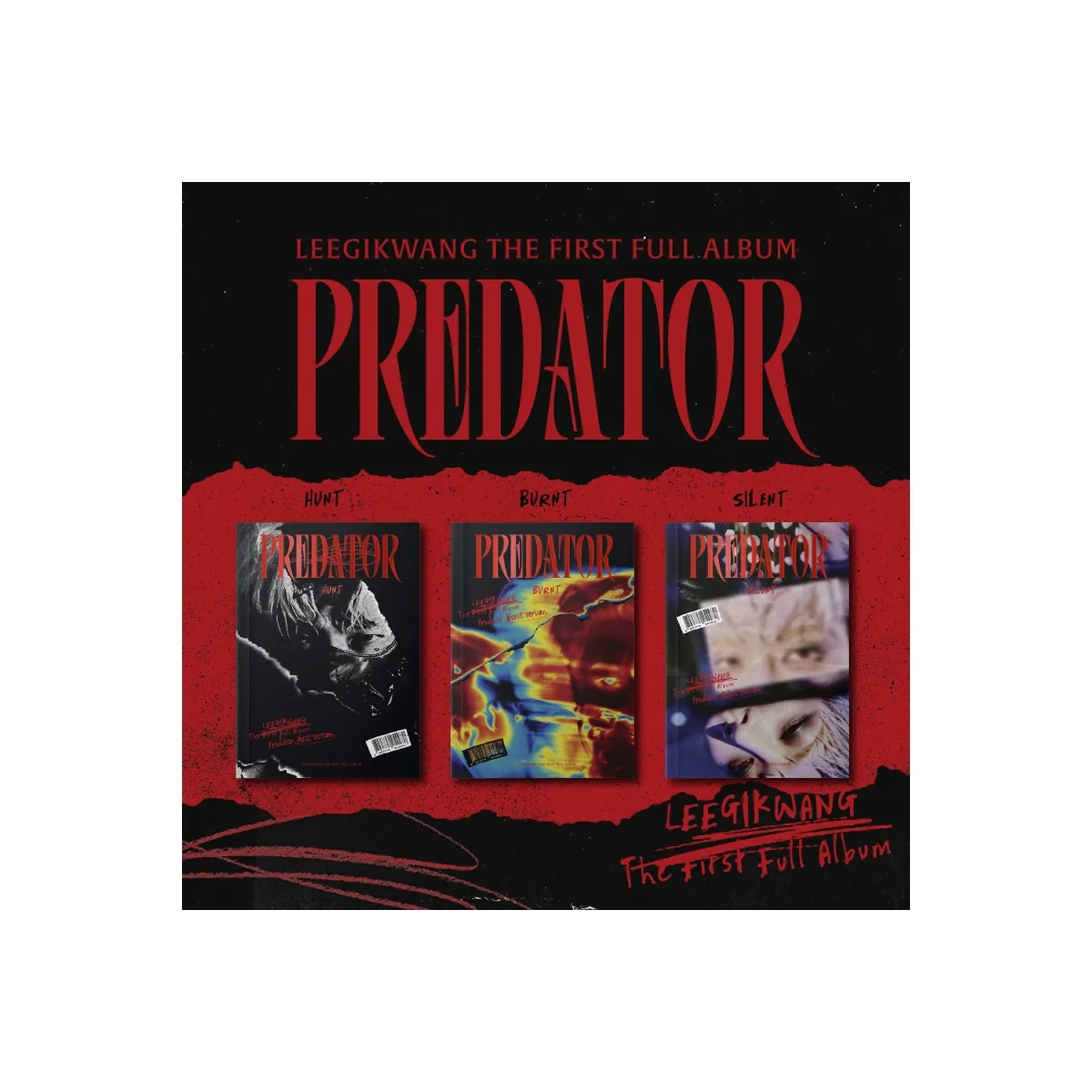 LEE GIKWANG - 1st Album Predator