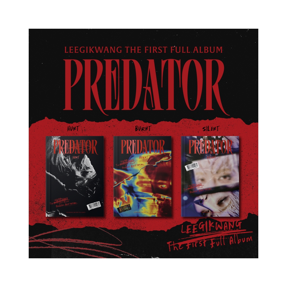 LEE GIKWANG - 1st Album Predator