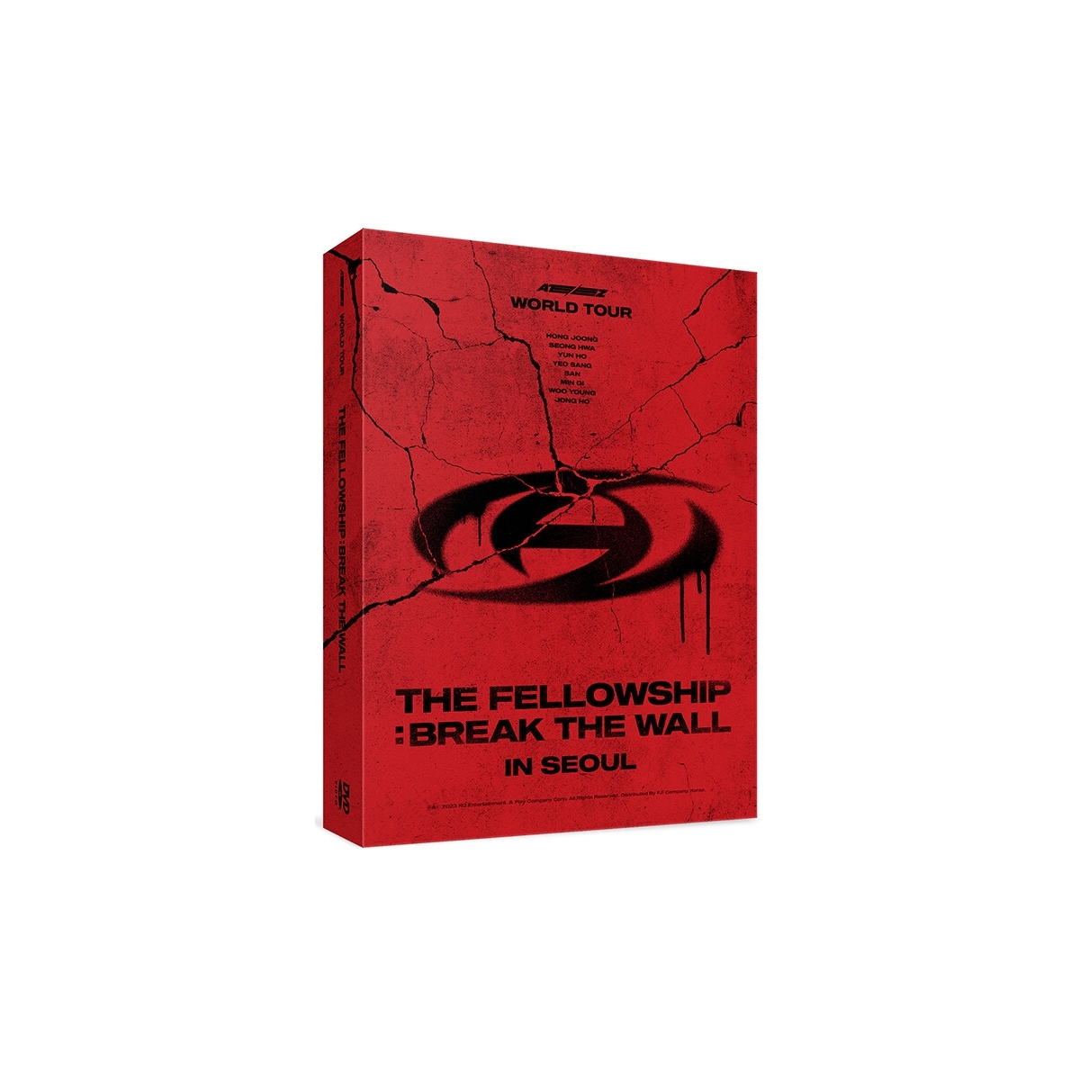 (Package Damaged) ATEEZ - THE FELLOWSHIP : BREAK THE WALL IN SEOUL DVD (Package Damaged) ATEEZ - THE FELLOWSHIP : BREAK THE WALL IN SEOUL DVD