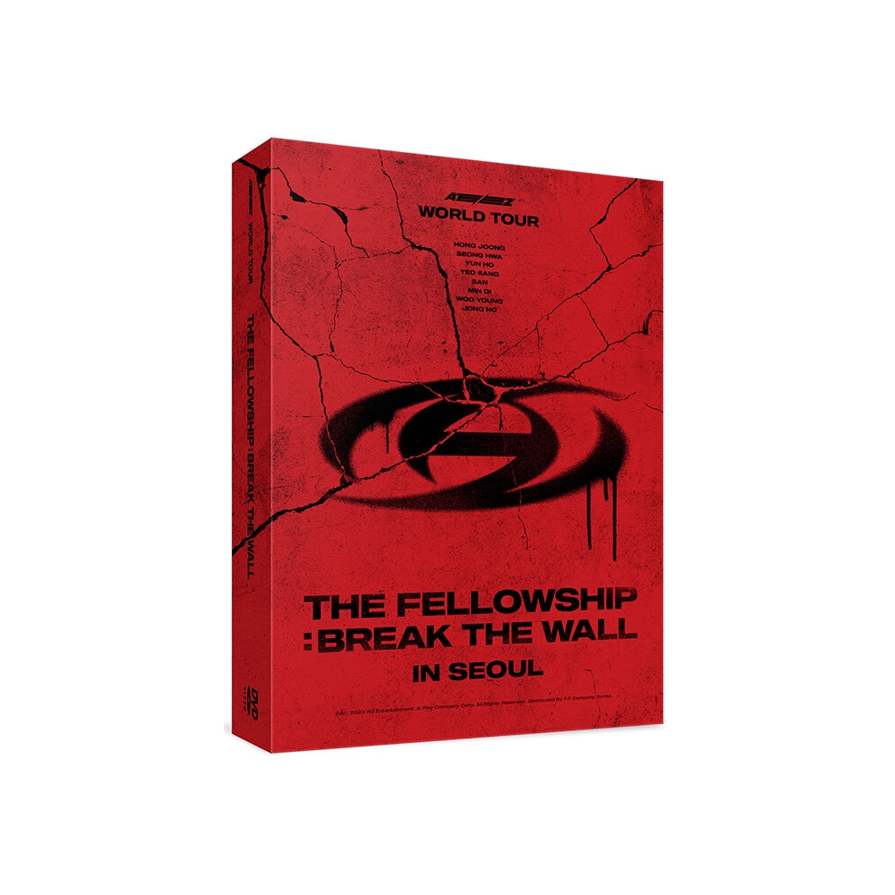 (Package Damaged) ATEEZ - THE FELLOWSHIP : BREAK THE WALL IN SEOUL DVD