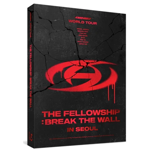 ATEEZ - THE FELLOWSHIP : BREAK THE WALL IN SEOUL Blu-ray (package damaged)