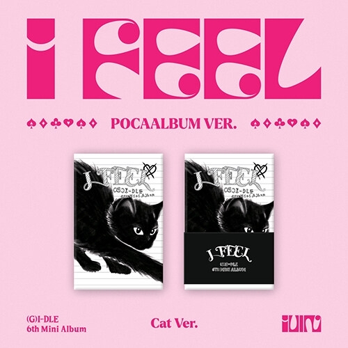 (G)I-DLE - 6th Mini Album I feel (Poca Album, Cat Ver.)