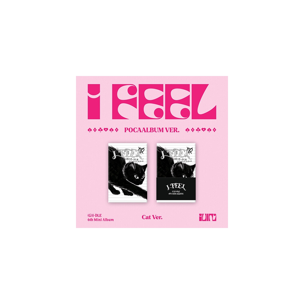 (G)I-DLE - 6th Mini Album I feel (Poca Album, Cat Ver.)