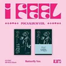 (G)I-DLE - I feel (Poca Album, Butterfly Version) (6th Mini Album) - C