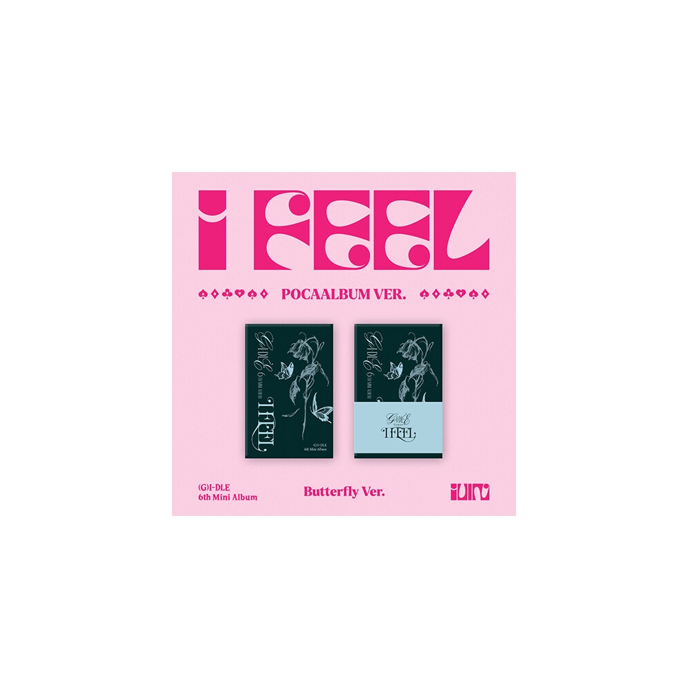 (G)I-DLE - 6th Mini Album I feel (Poca Album, Butterfly Ver.)