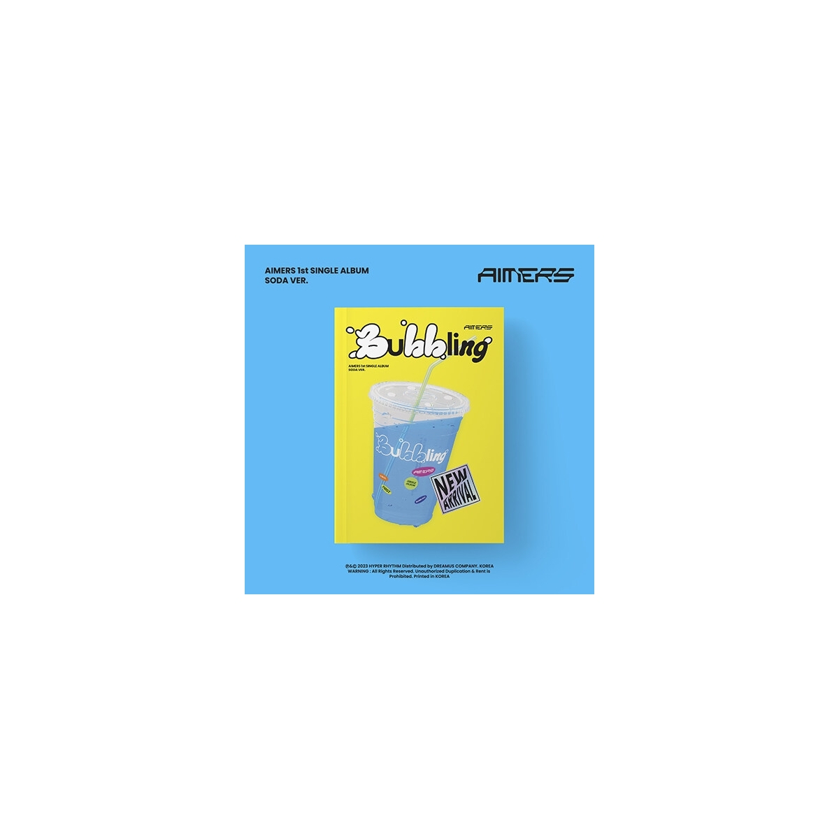 AIMERS - 1st Single Album Bubbling (SODA Ver.) AIMERS - 1st Single Album Bubbling (SODA Ver.)