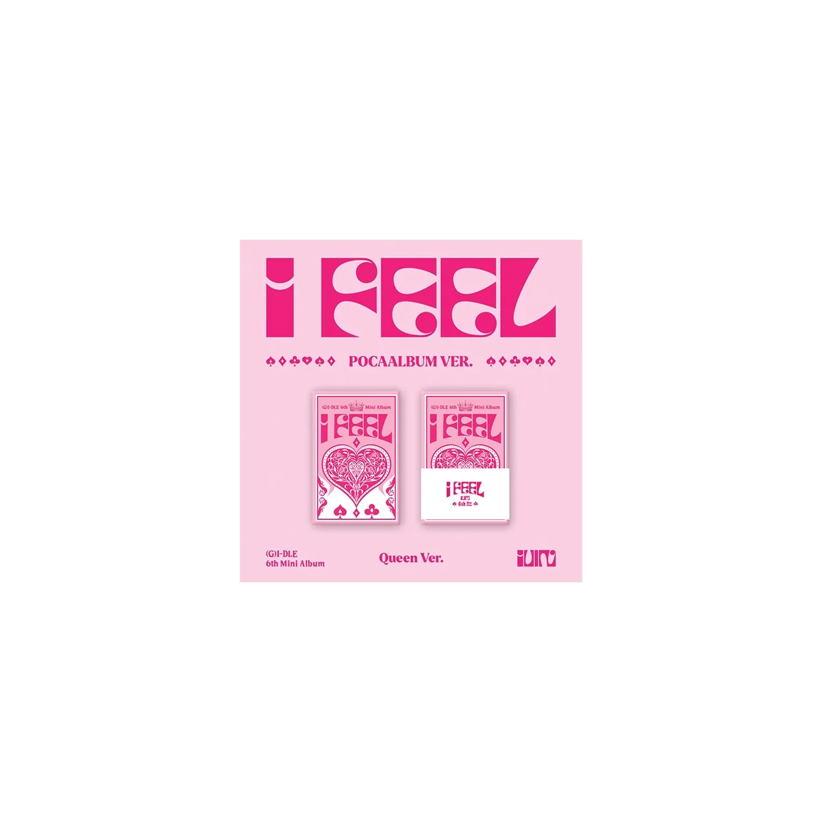 (G)I-DLE - I feel (Poca Album, Queen Version) (6th Mini Album)