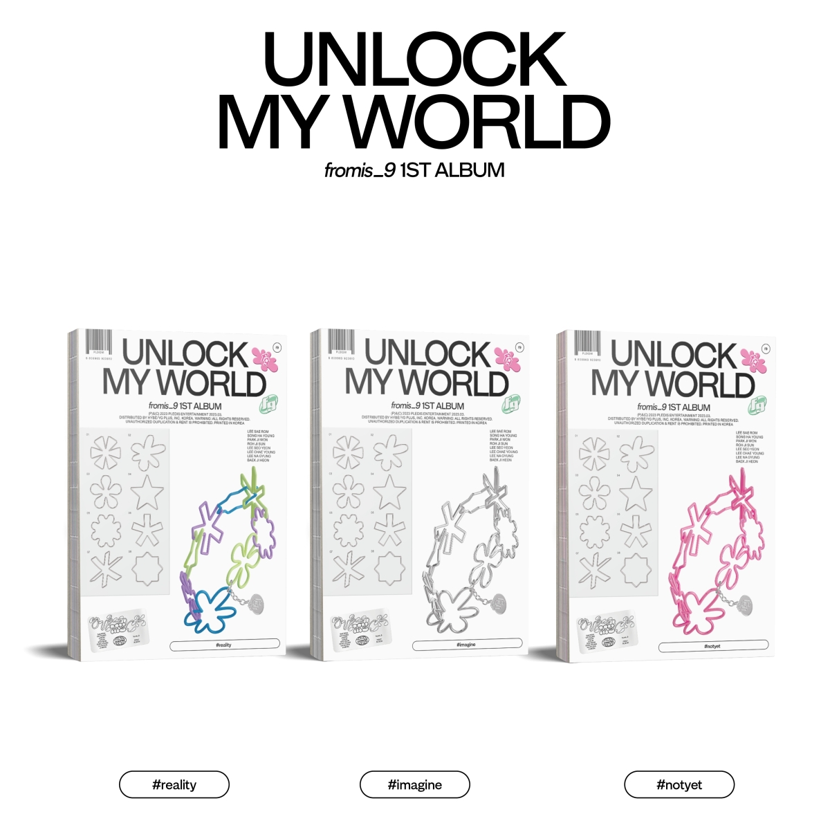 fromis_9 - 1st fromis_9 'Unlock My World' fromis_9 - 1st fromis_9 'Unlock My World'