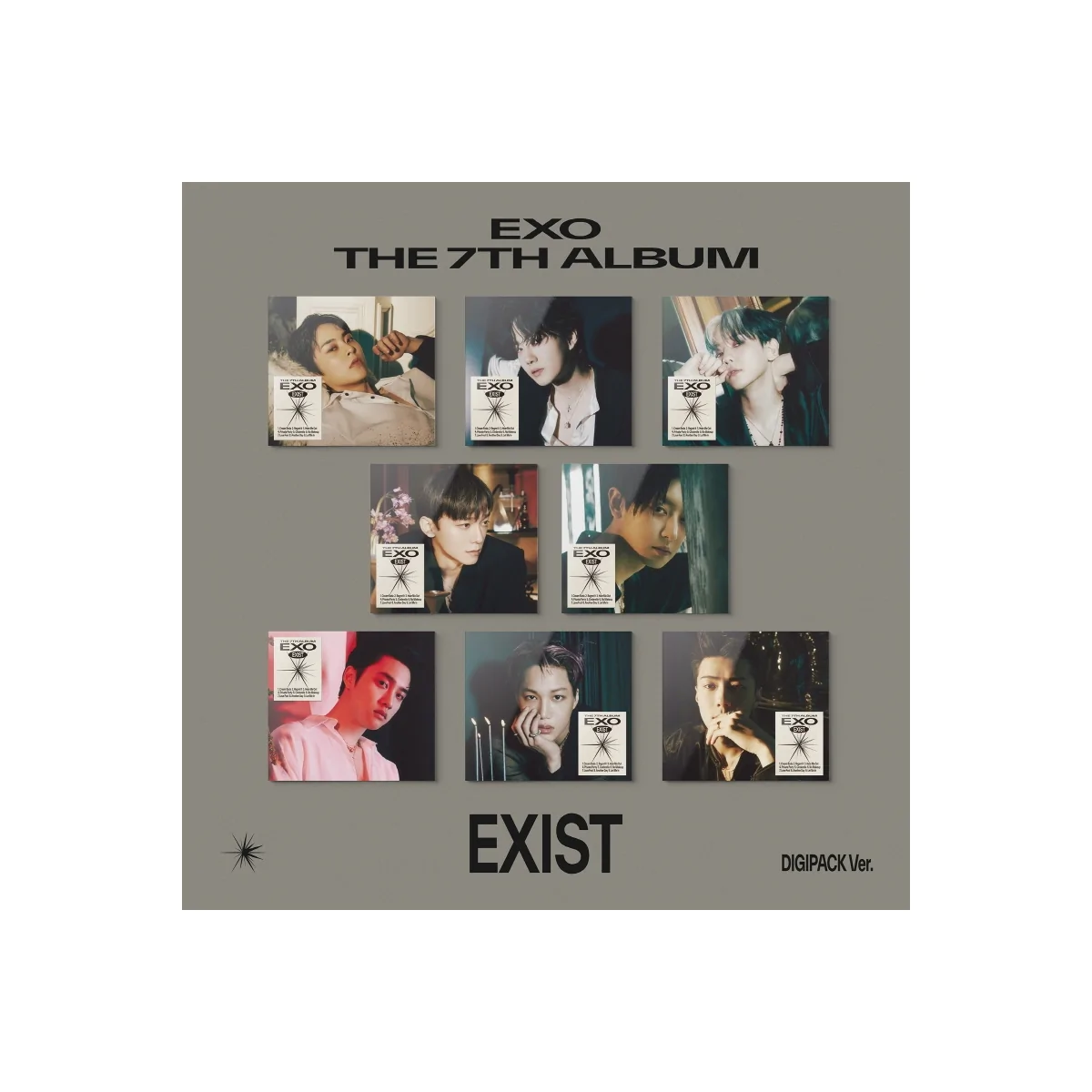 EXO - EXIST (Digipack Version) (7th Album)