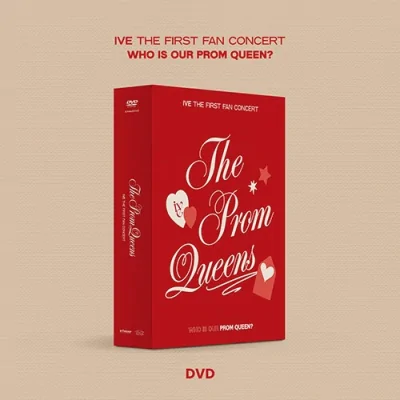 (package damaged) IVE - THE FIRST FAN CONCERT 'The Prom Queens' DVD