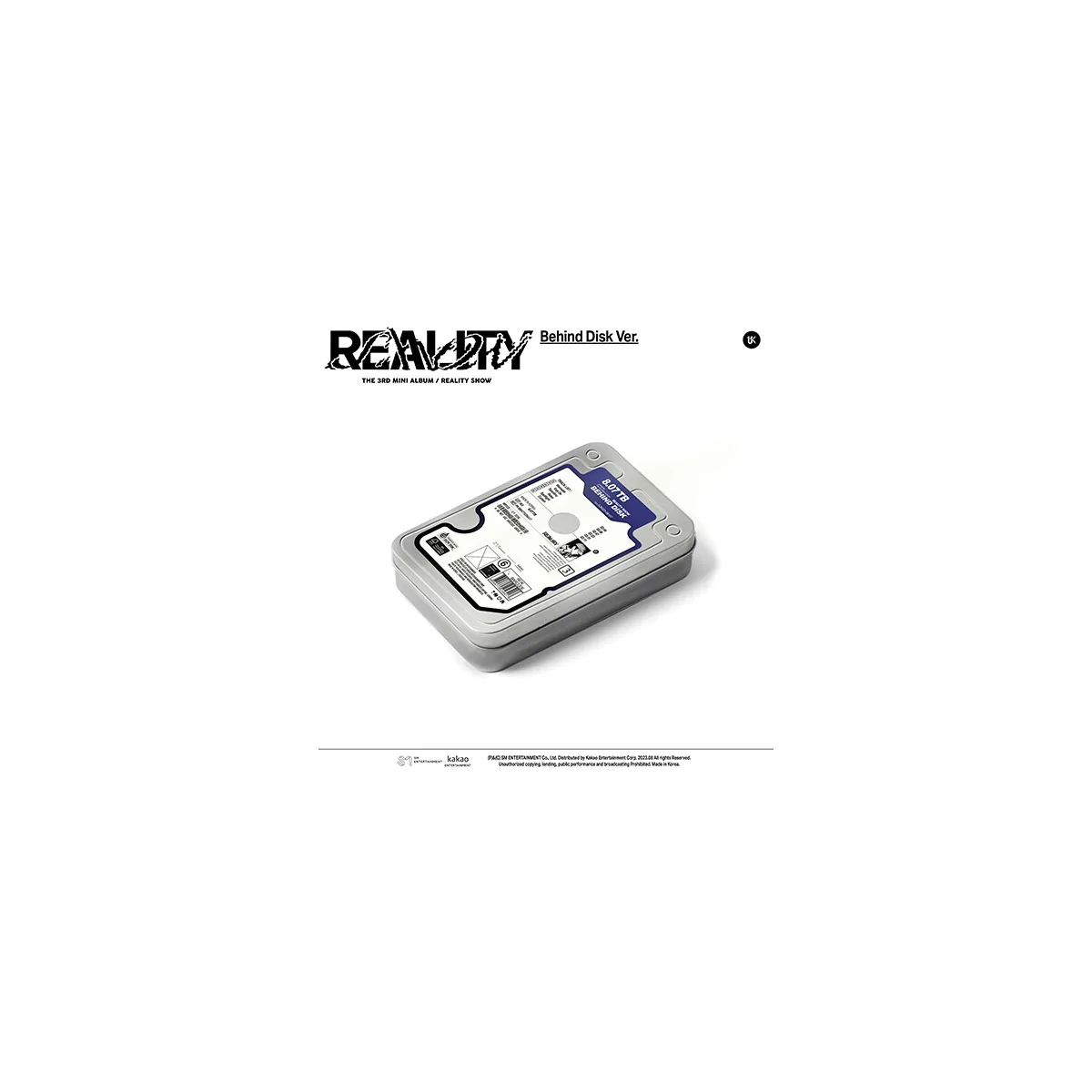 U-KNOW - 3rd Mini Album Reality Show (Behind Disk Version Limited)