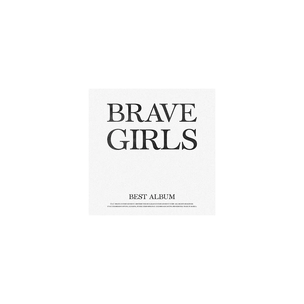 BRAVE GIRLS - BEST ALBUM