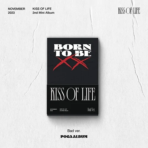 KISS OF LIFE - Born to be XX (Bad Version) (POCA) (2nd Mini Album)