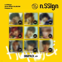 n.SSign - Happy & (Digipack version) (2nd Mini Album) - Catchopcd Hant