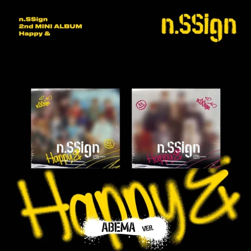 n.SSign - Happy & (ABEMA 1 version) (2nd Mini Album) 
