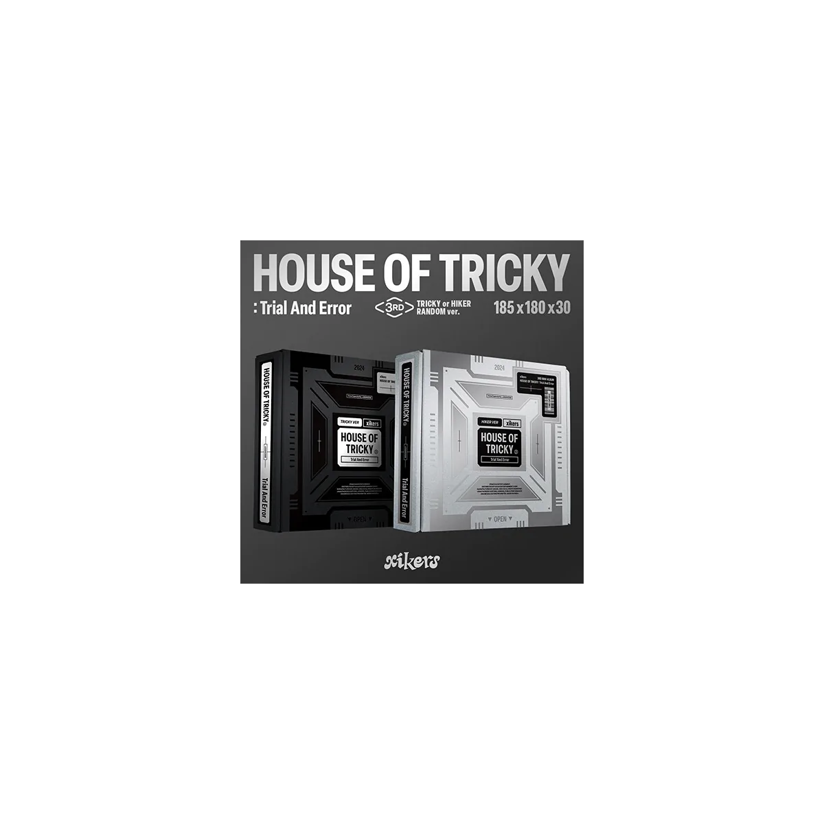 xikers - HOUSE OF TRICKY : Trial And Error (HICKER Version) (3rd Mini Album) 