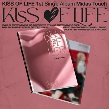 KISS OF LIFE - Midas Touch (Photobook Version) (1st Single Album) 