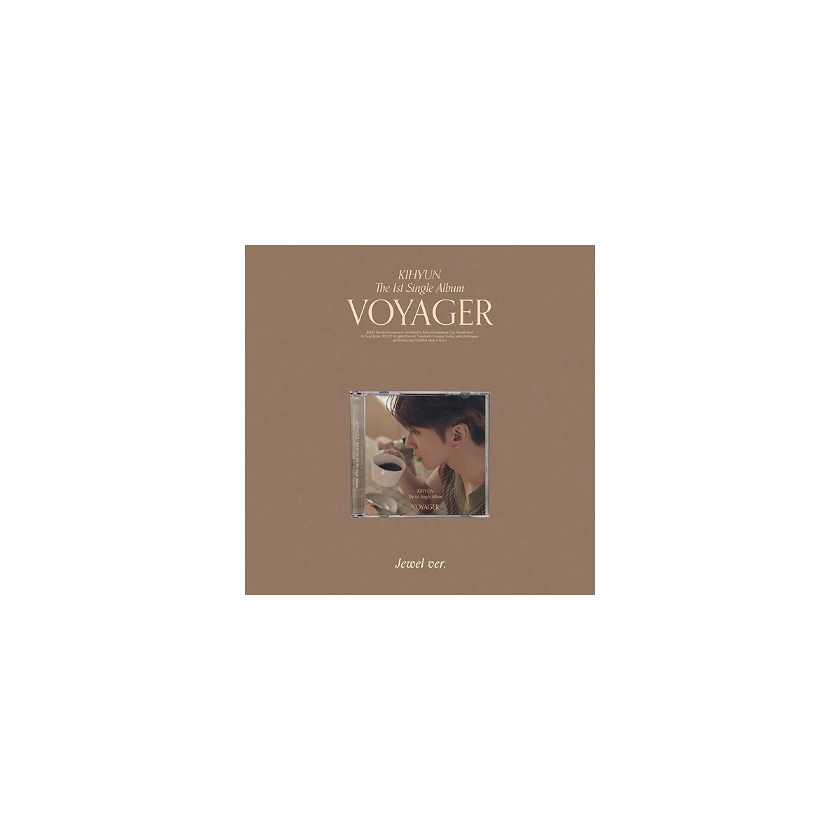 KIHYUN - VOYAGER (JEWEL Version) (1st Single Album) 