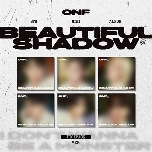 ONF - BEAUTIFUL SHADOW (DIGIPACK Version) (8th Mini Album) 