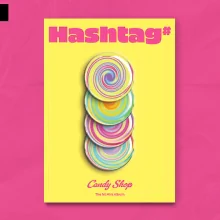 Candy Shop - 1st Mini Album Hashtag 
