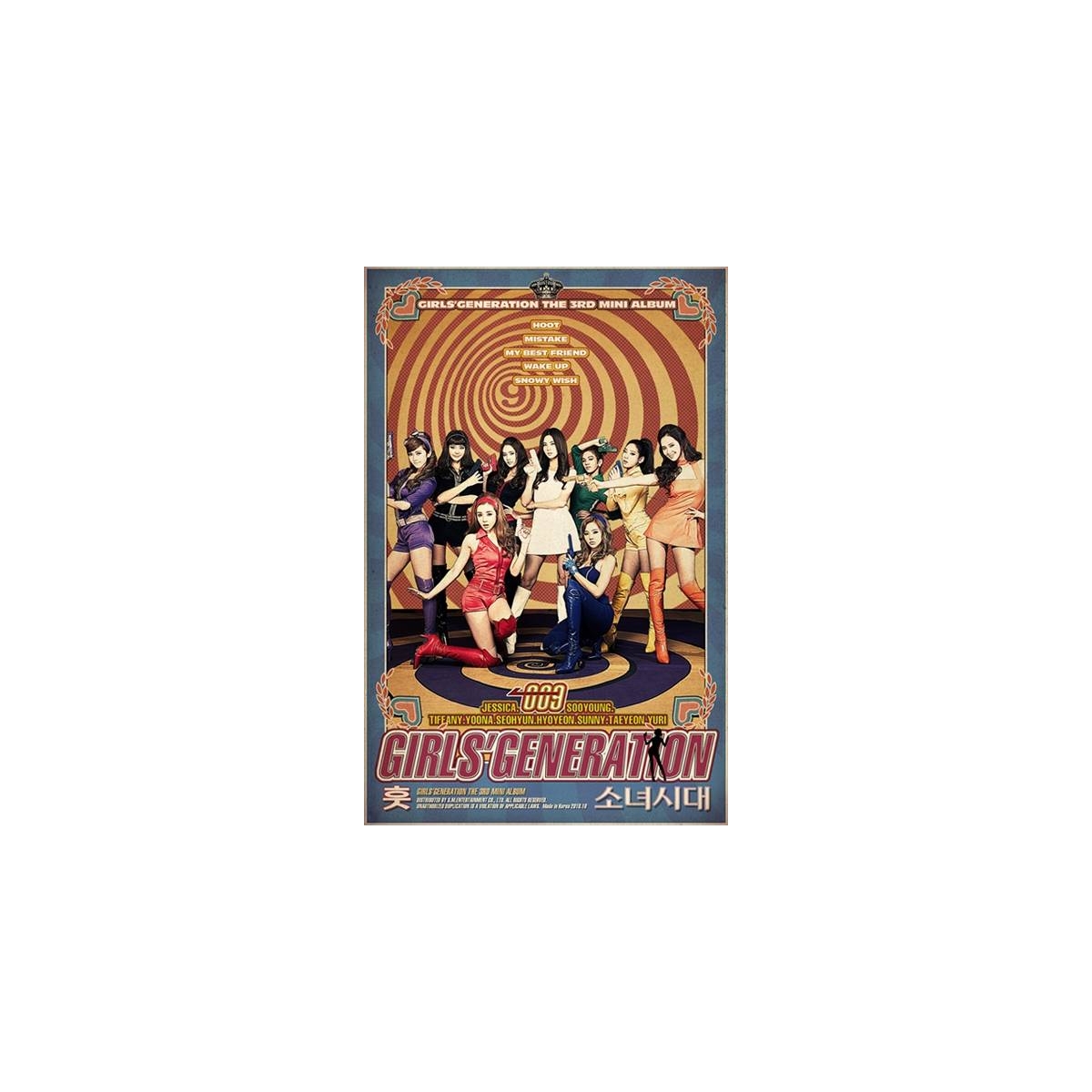 Girls' Generation - 3rd Mini Album Hoot Girls' Generation - 3rd Mini Album Hoot