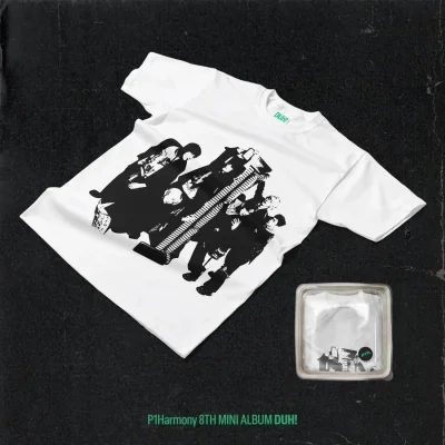P1Harmony - DUH! (Plain White T Version) (8th Mini Album)
