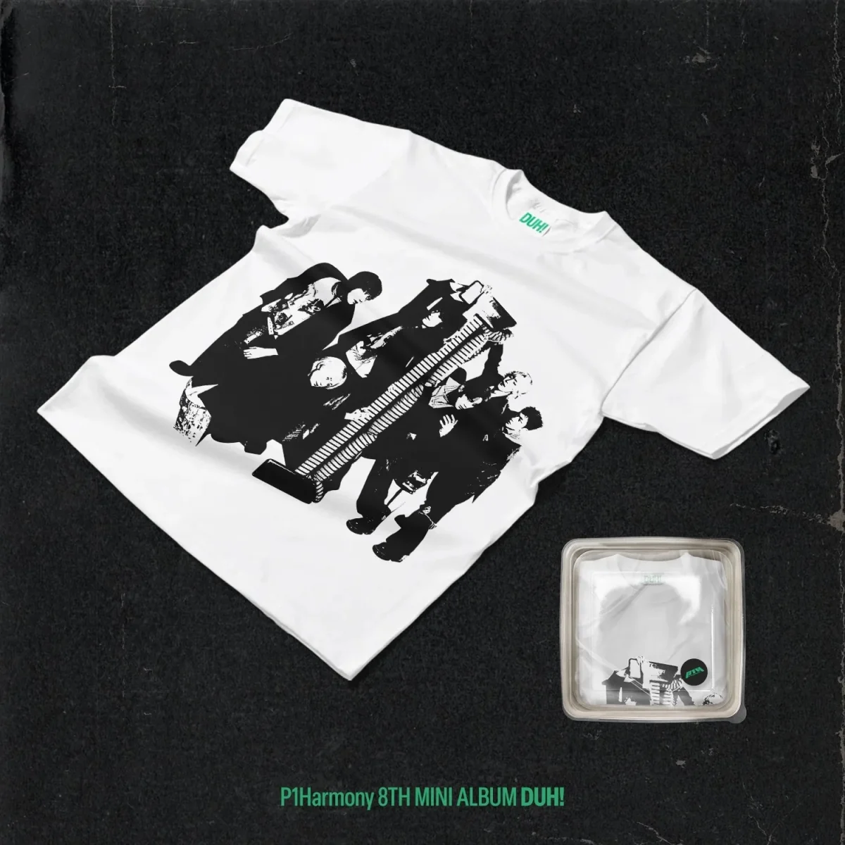 P1Harmony - DUH! (Plain White T Version) (8th Mini Album) P1Harmony - DUH! (Plain White T Version) (8th Mini Album)
