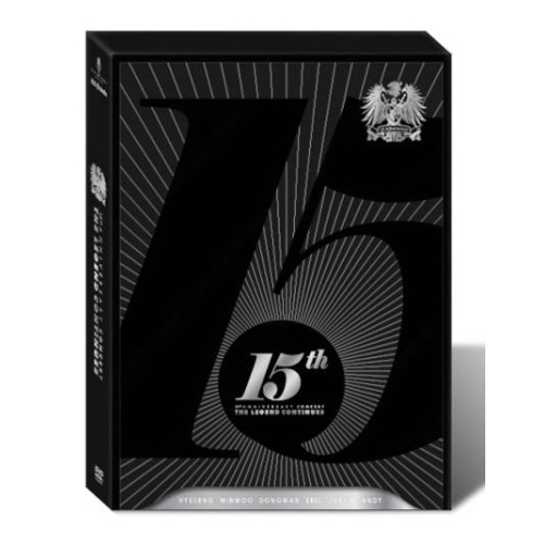 (Case Creased) Shinhwa - 15th Anniversary Concert The Legend Continues DVD