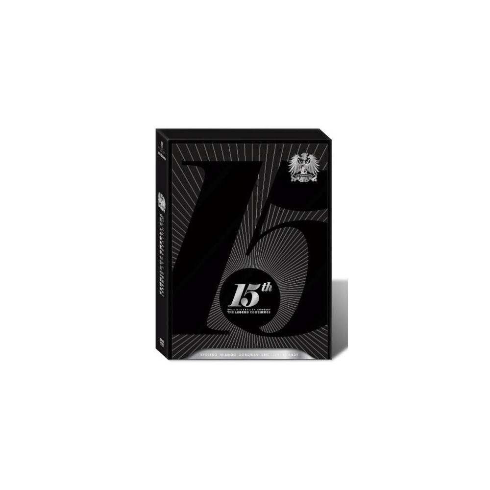 (Case Creased) Shinhwa - 15th Anniversary Concert The Legend Continues DVD