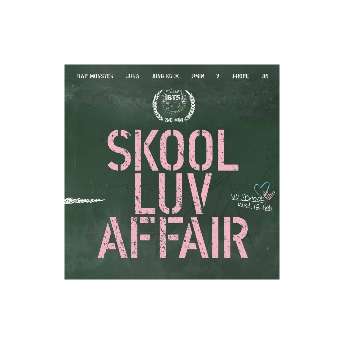 BTS - 2nd Mini Album Skool Luv Affair BTS - 2nd Mini Album Skool Luv Affair