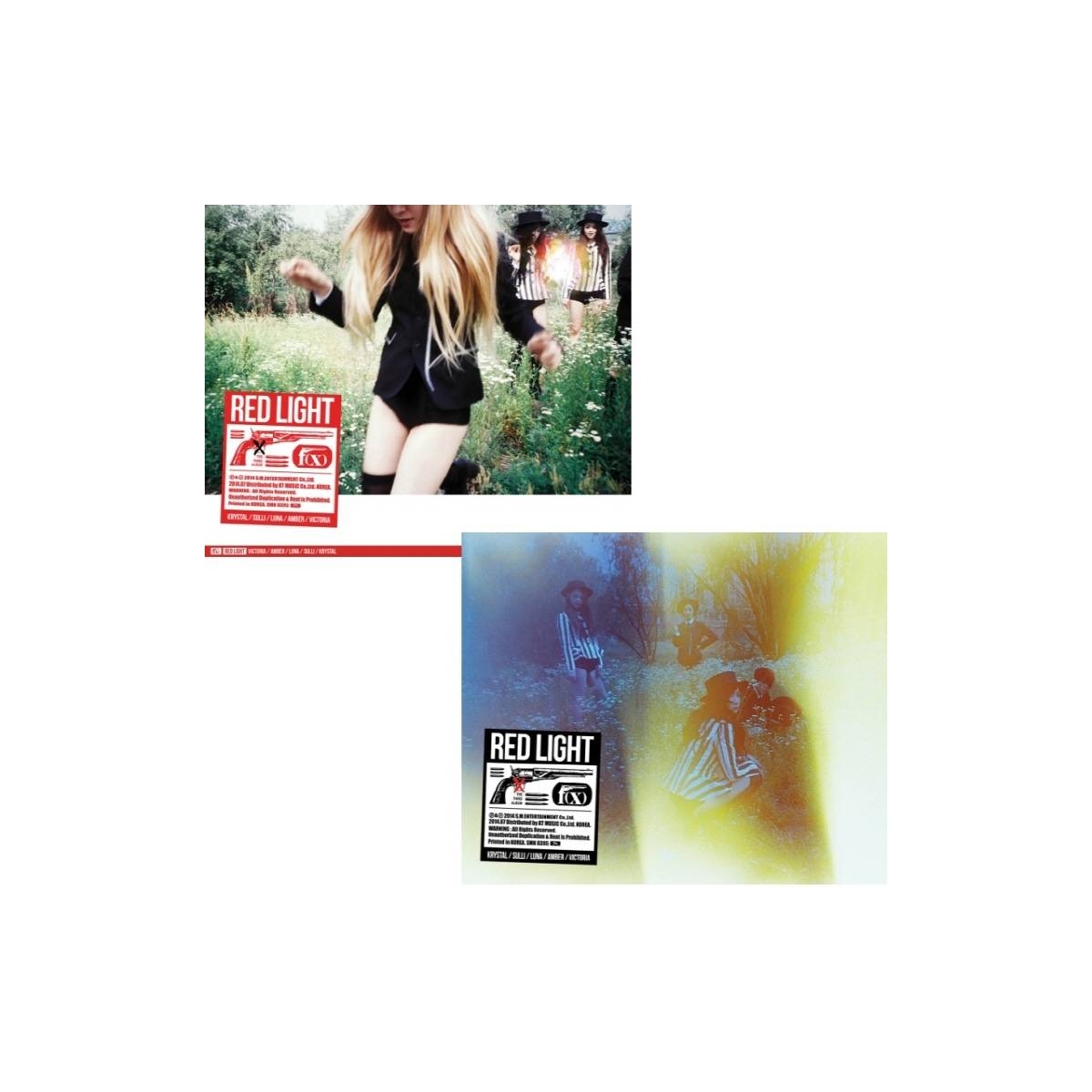 F(x) - 3rd Album Red Light (Sleepy Cat Ver. A) F(x) - 3rd Album Red Light (Sleepy Cat Ver. A)