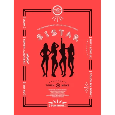 Sistar - 2nd Mini Album Touch & Move