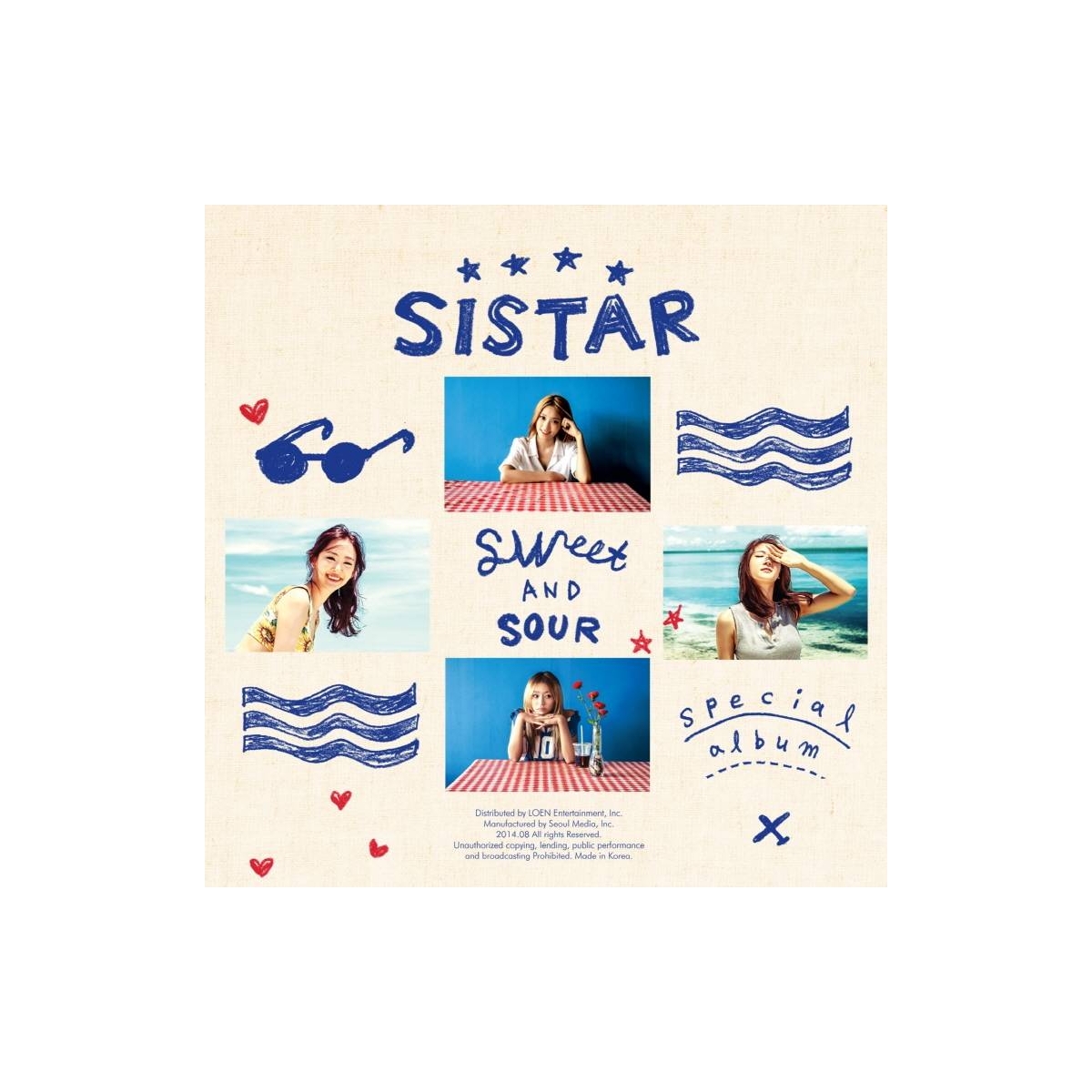 Sistar - Special Album Sweet & Sour Sistar - Special Album Sweet & Sour