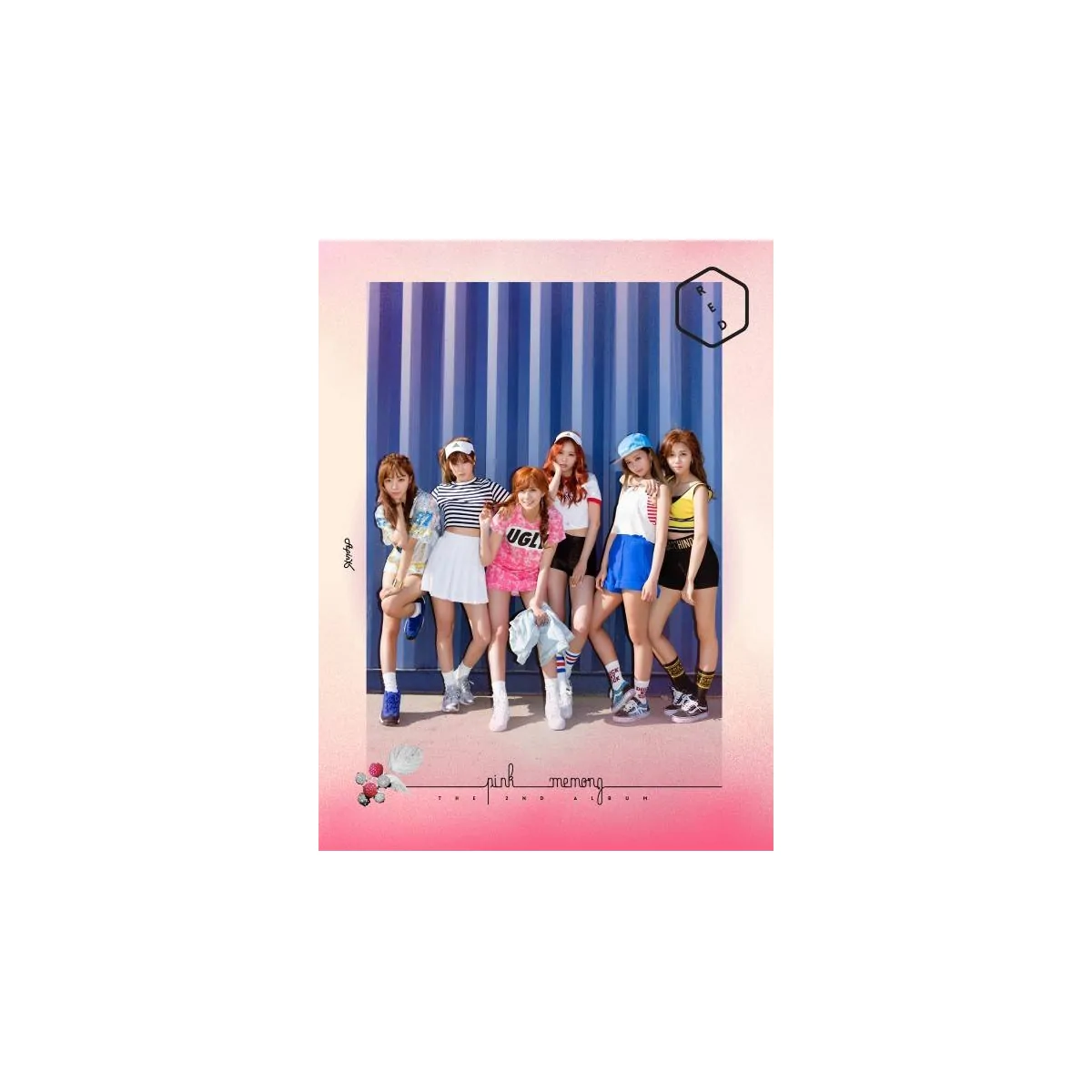 Apink - 2nd Album Pink Memory (Red Ver.)