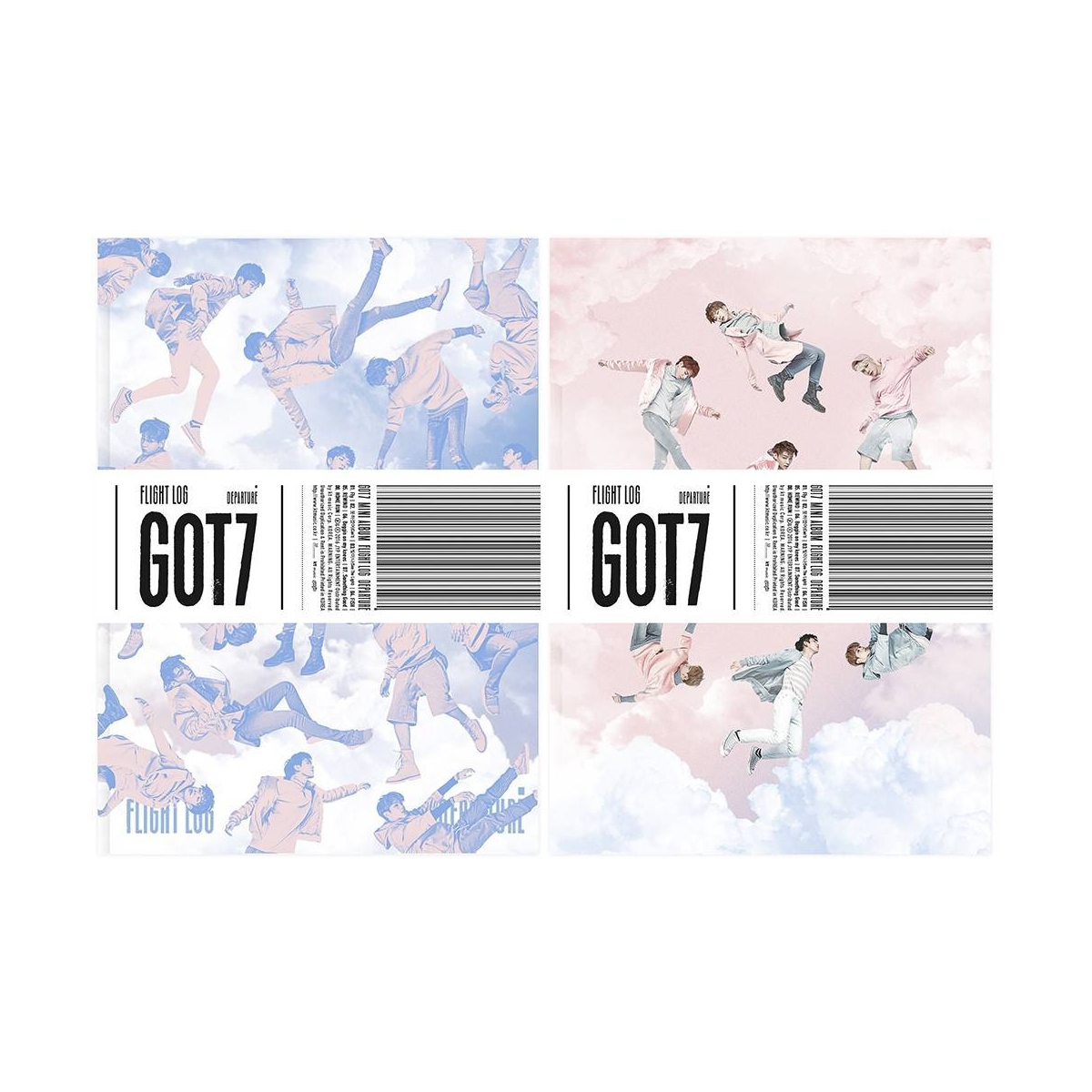 GOT7 - 5th Mini Album Flight Log Departure GOT7 - 5th Mini Album Flight Log Departure