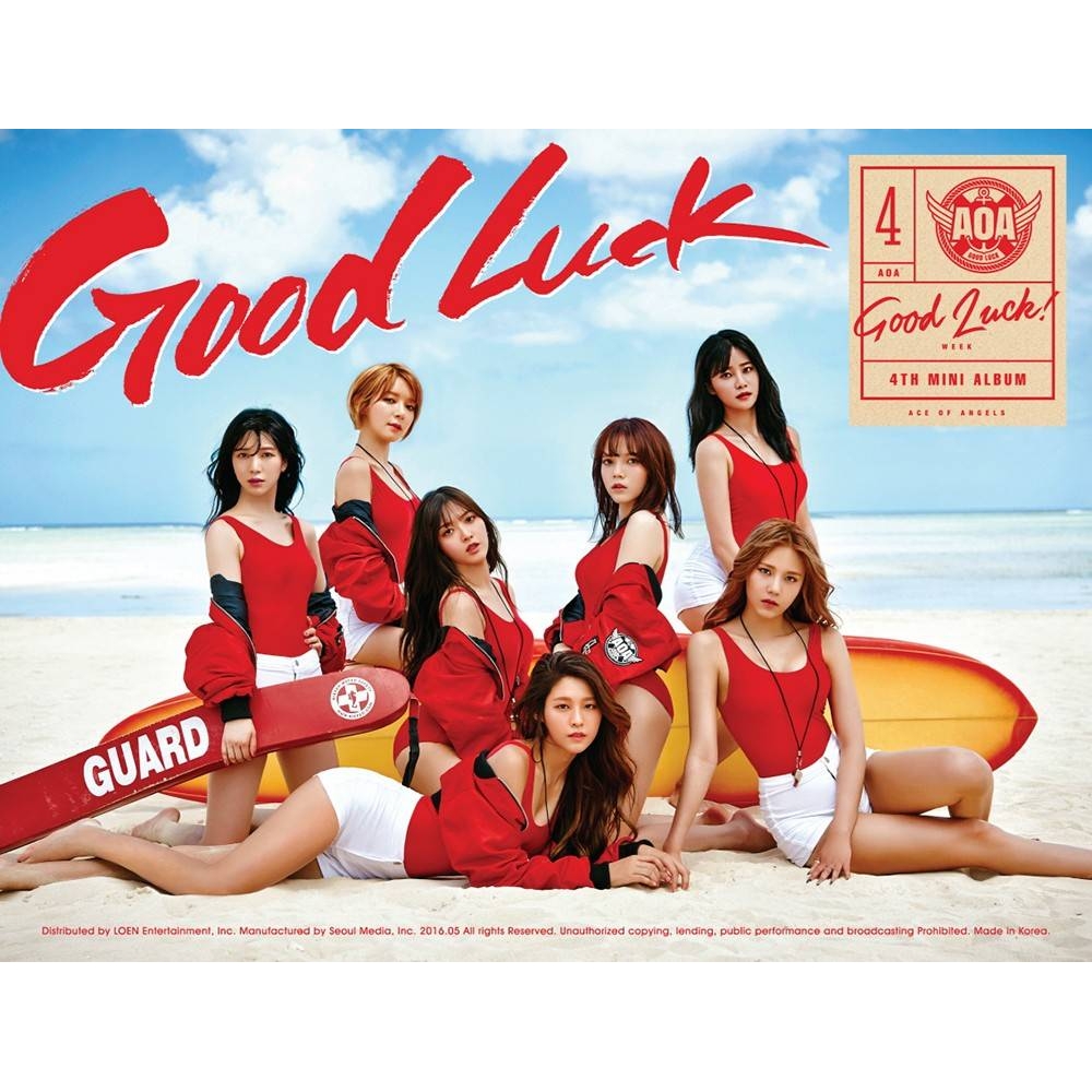 AOA - 4th Mini Album Good Luck (Week Ver.)