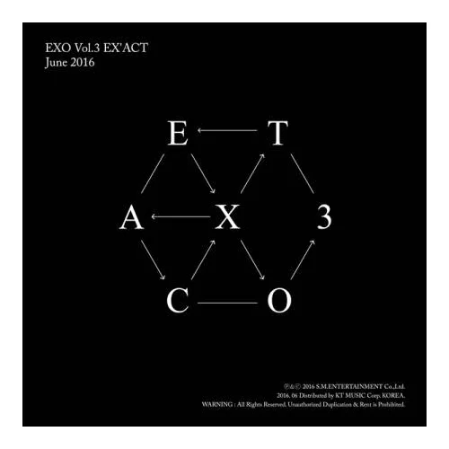 EXO - 3rd Album EX'ACT (Chinese Ver.)