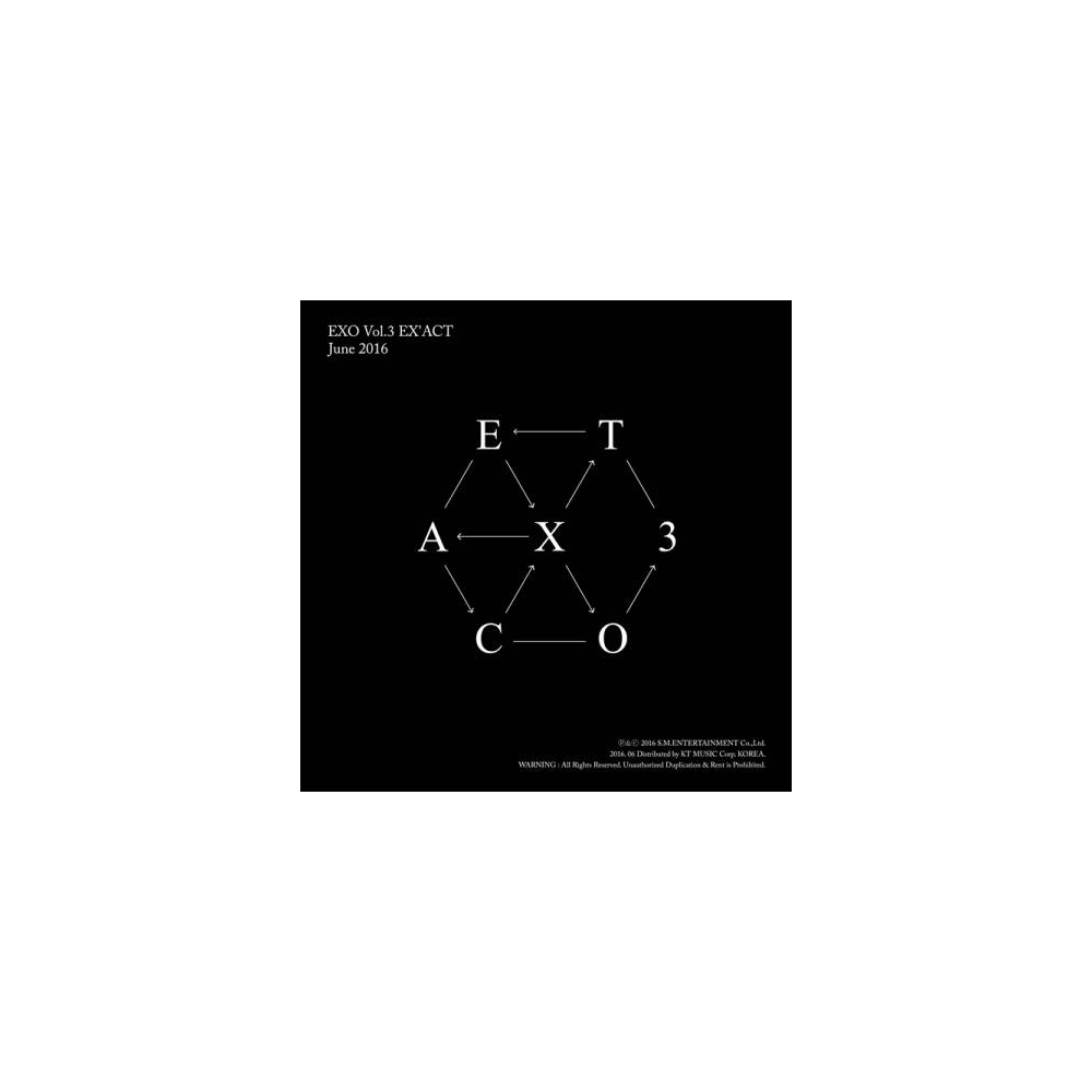 EXO - 3rd Album EX'ACT (Chinese Ver.)