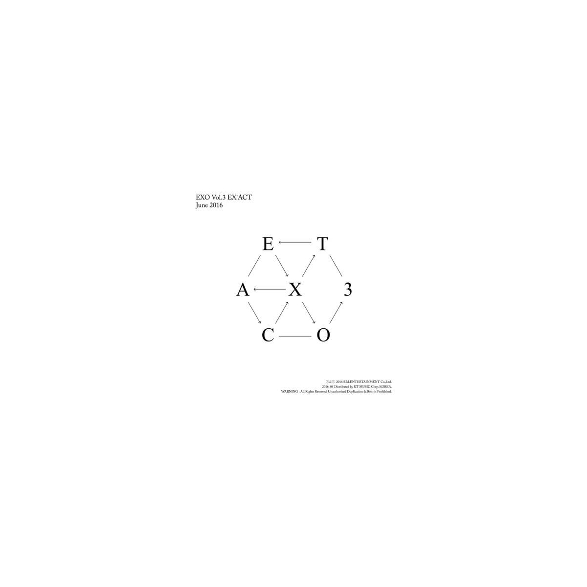 EXO - 3rd Album EX'ACT (Korean Ver.) EXO - 3rd Album EX'ACT (Korean Ver.)