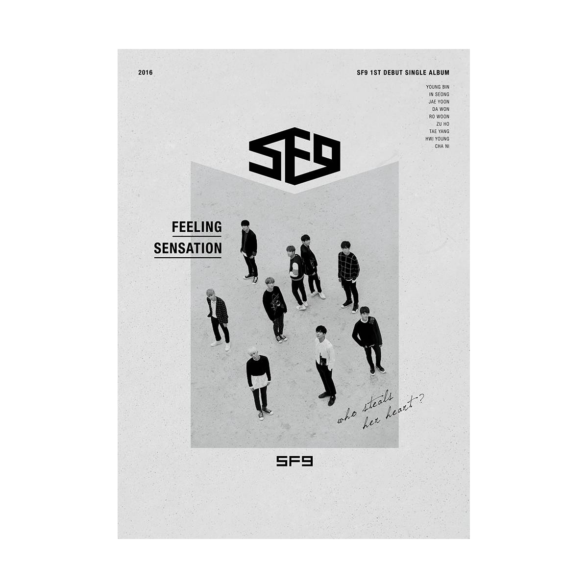 SF9 - 1st Debut Single Album Feeling Sensation SF9 - 1st Debut Single Album Feeling Sensation