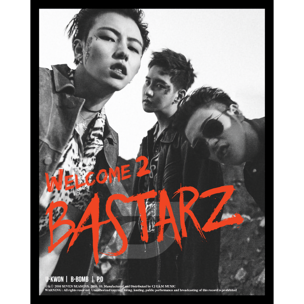 Block B Bastarz - 2nd Mini Album Welcome to Bastarz